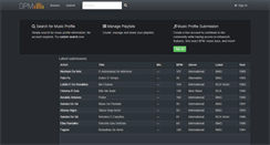 Desktop Screenshot of bpmdatabase.com